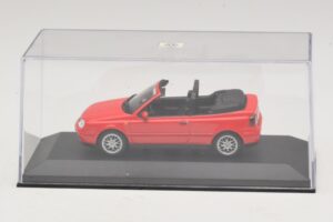 Volkswagen Golf Mk4 Cabriolet Red Dealer Edition Minichamps 1:43 GOLF006 Diecast - image 4 of 5