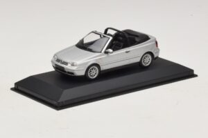 Volkswagen Golf Mk4 Cabriolet Silver Dealer Edition Minichamps 1:43 GOLF004 Diecast - image 2 of 5