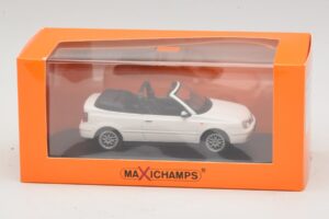 Volkswagen Golf Mk4 Cabriolet White Maxichamps 1:43 940058330 Diecast - image 5 of 5