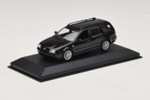 Volkswagen Golf Mk4 Variant Sport Highline BBS Edition Black Replacement Box Minichamps 1:43 GOLF008-R1 Diecast - image 2 of 5