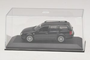 Volkswagen Golf Mk4 Variant Sport Highline BBS Edition Black Replacement Box Minichamps 1:43 GOLF008-R1 Diecast - image 4 of 5