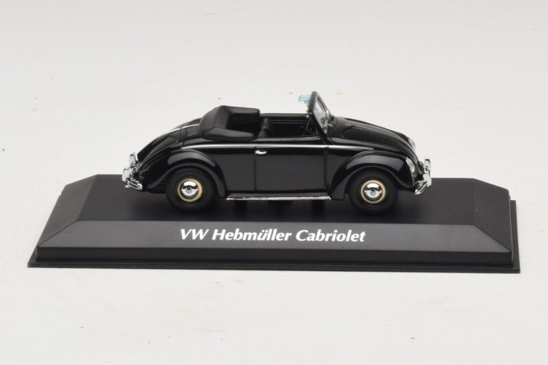 Volkswagen Hebmuller Cabriolet Black Maxichamps 1:43 940052130 Diecast