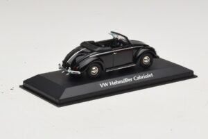 Volkswagen Hebmuller Cabriolet Black Maxichamps 1:43 940052130 Diecast - image 2 of 5