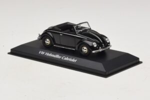 Volkswagen Hebmuller Cabriolet Black Maxichamps 1:43 940052130 Diecast - image 3 of 5