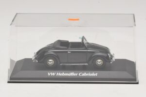 Volkswagen Hebmuller Cabriolet Black Maxichamps 1:43 940052130 Diecast - image 4 of 5