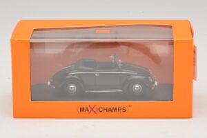 Volkswagen Hebmuller Cabriolet Black Maxichamps 1:43 940052130 Diecast - image 5 of 5