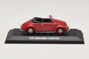 Volkswagen Hebmuller Cabriolet Red Maxichamps 1:43 Volkswagen Hebmuller Cabriolet Red Maxichamps 1:43 940052131 Diecast