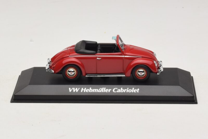 Volkswagen Hebmuller Cabriolet Red Maxichamps 1:43 940052131 Diecast