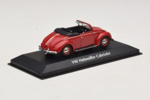 Volkswagen Hebmuller Cabriolet Red Maxichamps 1:43 940052131 Diecast - image 2 of 5
