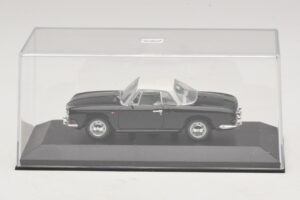 Volkswagen Karmann Ghia Black With White Roof Minichamps 1:43 430050224 Diecast - image 4 of 5