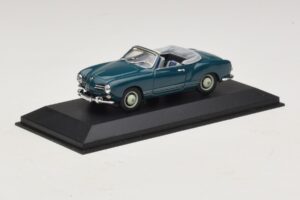 Volkswagen Karmann Ghia Cabriolet Dark Blue Minichamps 1:43 GHIA001 Diecast - image 2 of 5