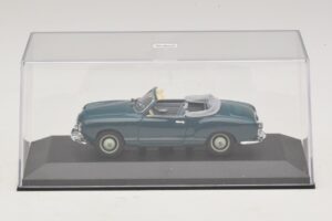 Volkswagen Karmann Ghia Cabriolet Dark Blue Minichamps 1:43 GHIA001 Diecast - image 4 of 5