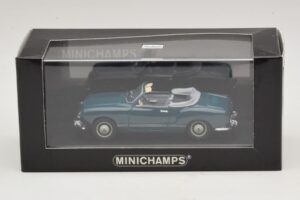 Volkswagen Karmann Ghia Cabriolet Dark Blue Minichamps 1:43 GHIA001 Diecast - image 5 of 5