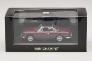 Volkswagen Karmann Ghia Red With Black Roof Minichamps 1:43 GHIA002 Diecast - image 5 of 5