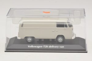 Volkswagen T2b Delivery Van Grey Maxichamps 1:43 940053060 Diecast - image 4 of 5